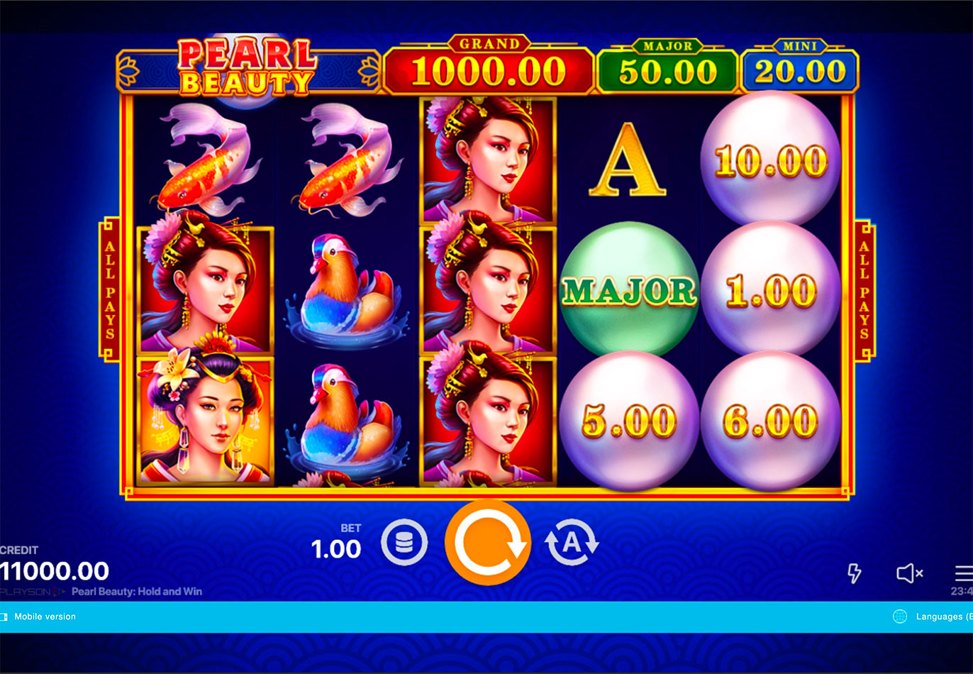 Pearl Beauty: Hold and Win		 		Pokie